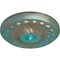 Ekena Millwork Flower Spiral Ceiling Medallion (Fits Canopies up to 2"), 12 1/4"OD x 2 1/4"P, Copper Green Patina CM12FLCGS - alternate 2